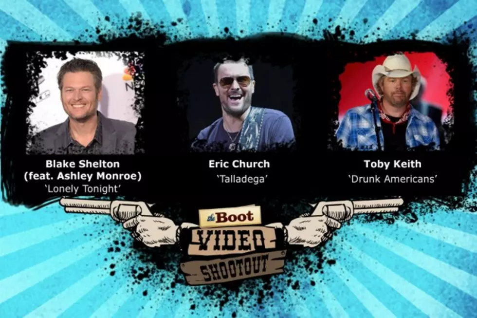 Blake Shelton vs. Eric Church vs. Toby Keith &#8212; Video Shootout