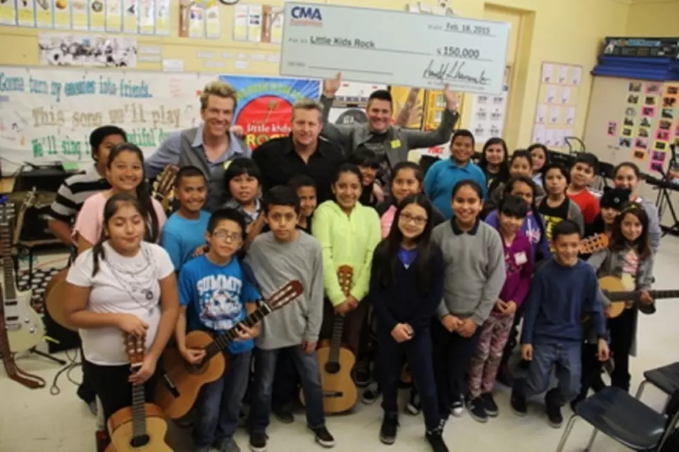 Rascal Flatts Partner With CMA Foundation to Donate $150,000 to Little Kids Rock