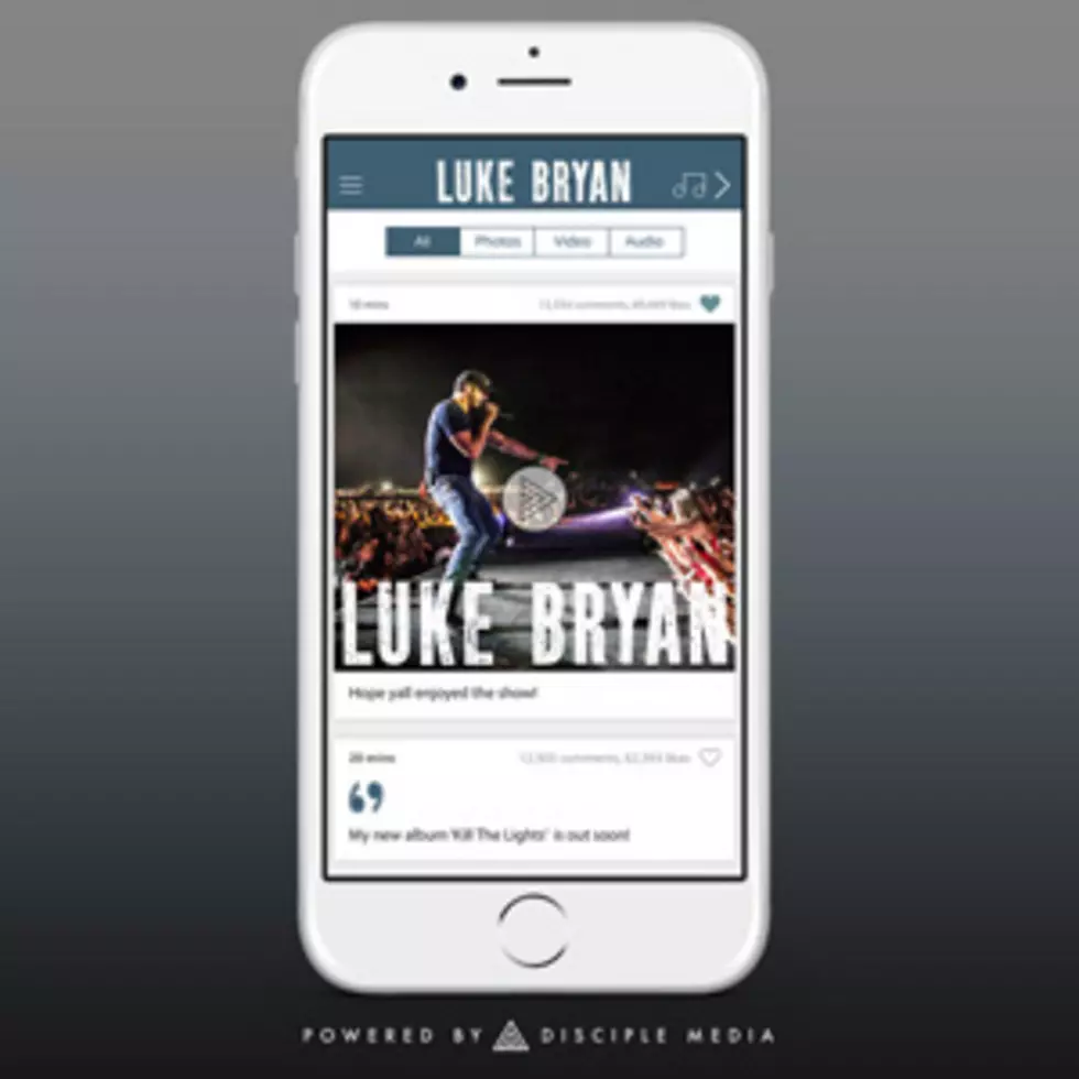 Luke Bryan Launches First-of-Its-Kind Fan App