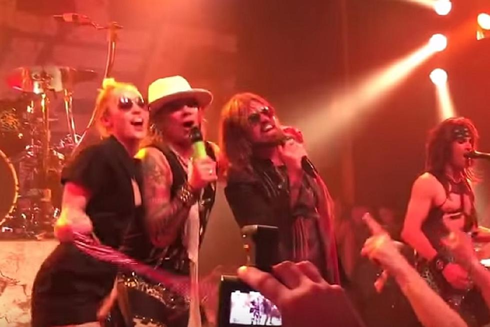 Billy Ray, Miley Cyrus Sing Def Leppard Cover With Steel Panther