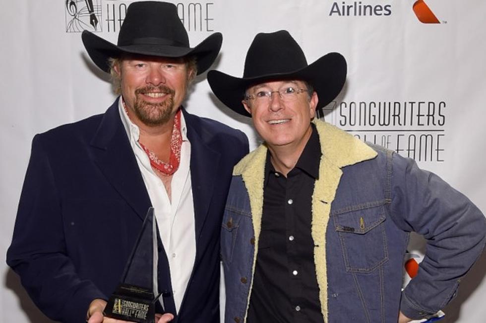 Toby Keith to Help Kick Off First Week of &#8216;Late Show With Stephen Colbert&#8217;