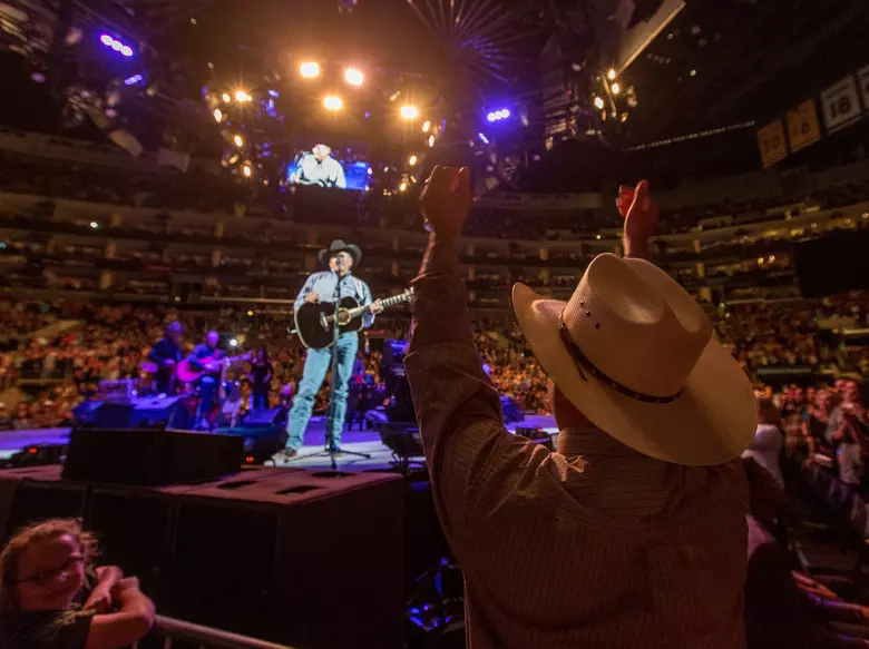 George Strait Crashes Bruce Springsteen's Austin Concert