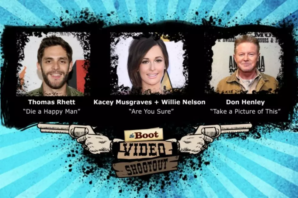 Video Shootout: Thomas Rhett vs. Kacey Musgraves and Willie Nelson vs. Don Henley