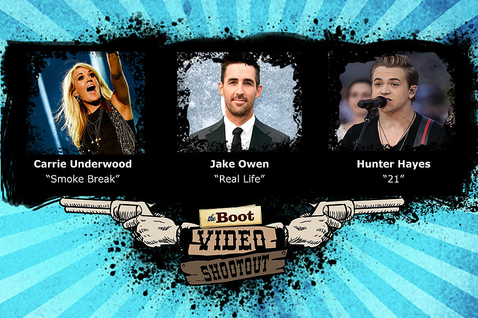 Video Shootout: Carrie Underwood v. Jake Owen v. Hunter Hayes