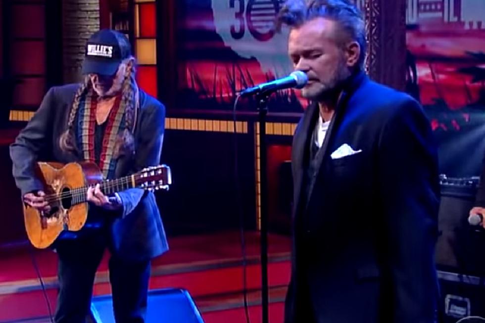 Watch Willie Nelson and John Mellencamp Perform ‘Night Life’ on ‘The Late Show With Stephen Colbert’