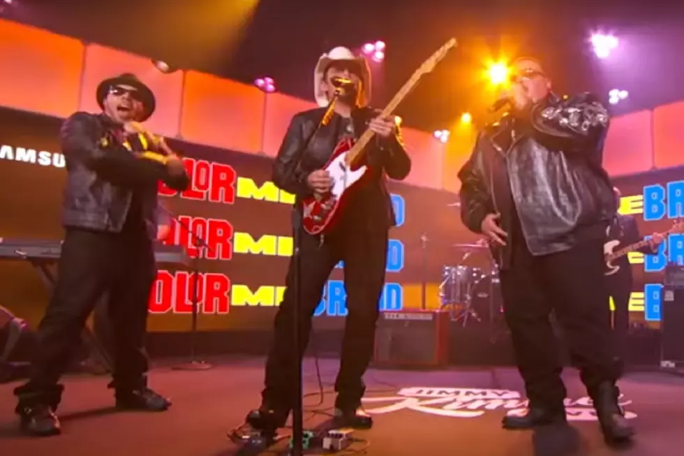 Watch Brad Paisley Team Up With Color Me Badd on &#8216;Jimmy Kimmel Live&#8217;