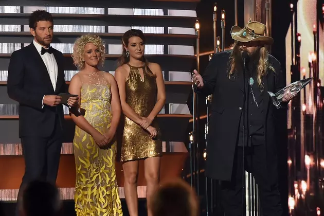 Chris Stapleton Wins New Artist of the Year at the 2015 CMA Awards