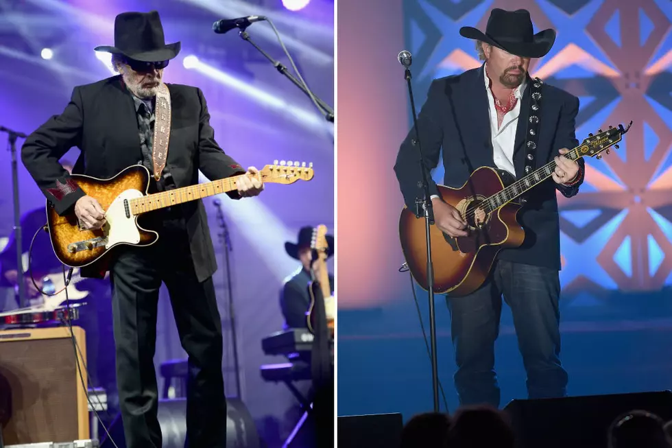 Watch Toby Keith Play at One of Merle Haggard’s Final Concerts