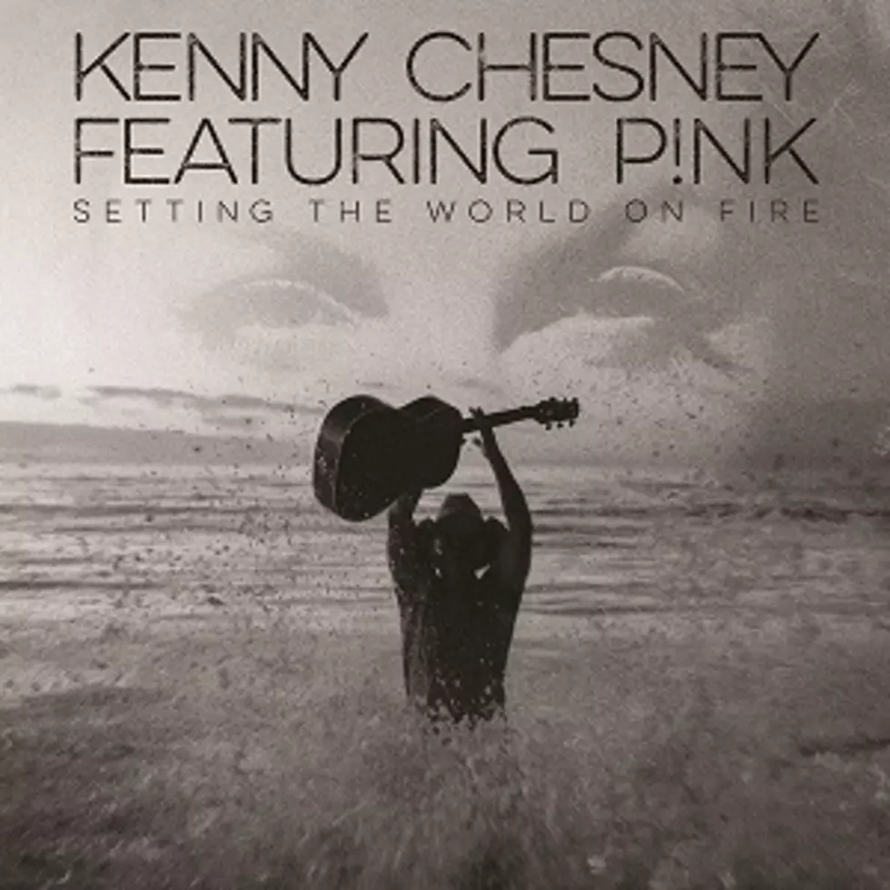 Kenny Chesney Drops Pink Collaboration, &#8216;Setting the World on Fire&#8217;, as New Single [LISTEN]