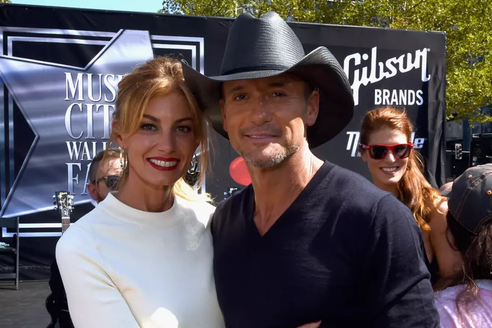 Tim McGraw, Faith Hill Added to Music City Walk of Fame [PICTURES]
