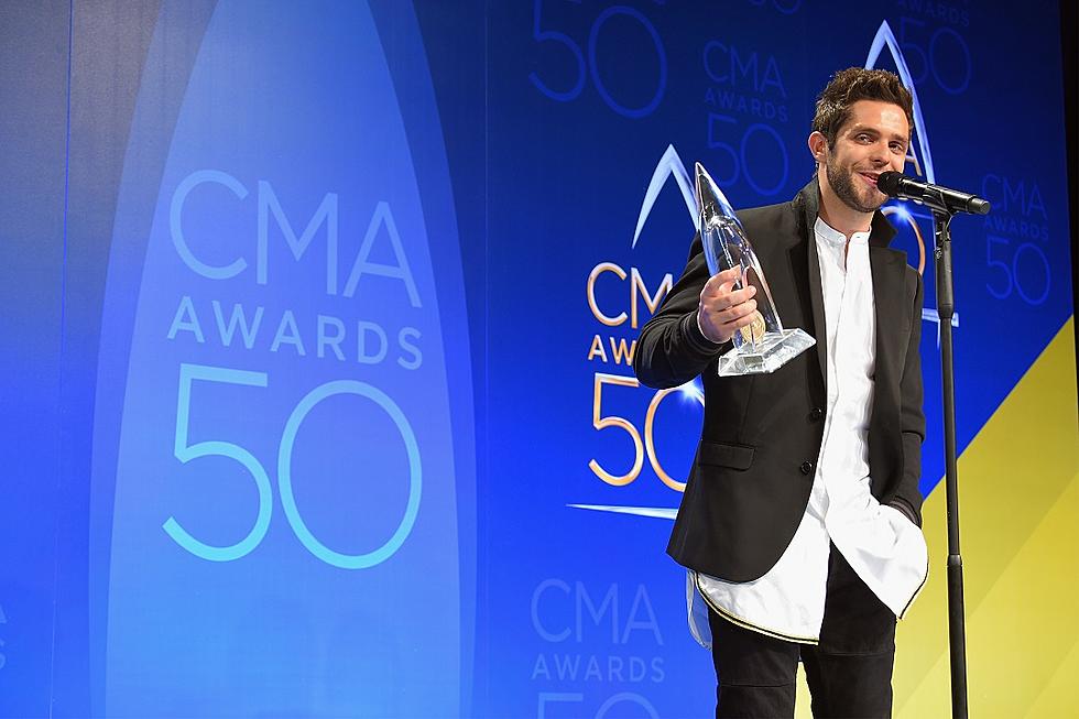Thomas Rhett Calls 2016 CMA Awards Win ‘a Dream Come True’