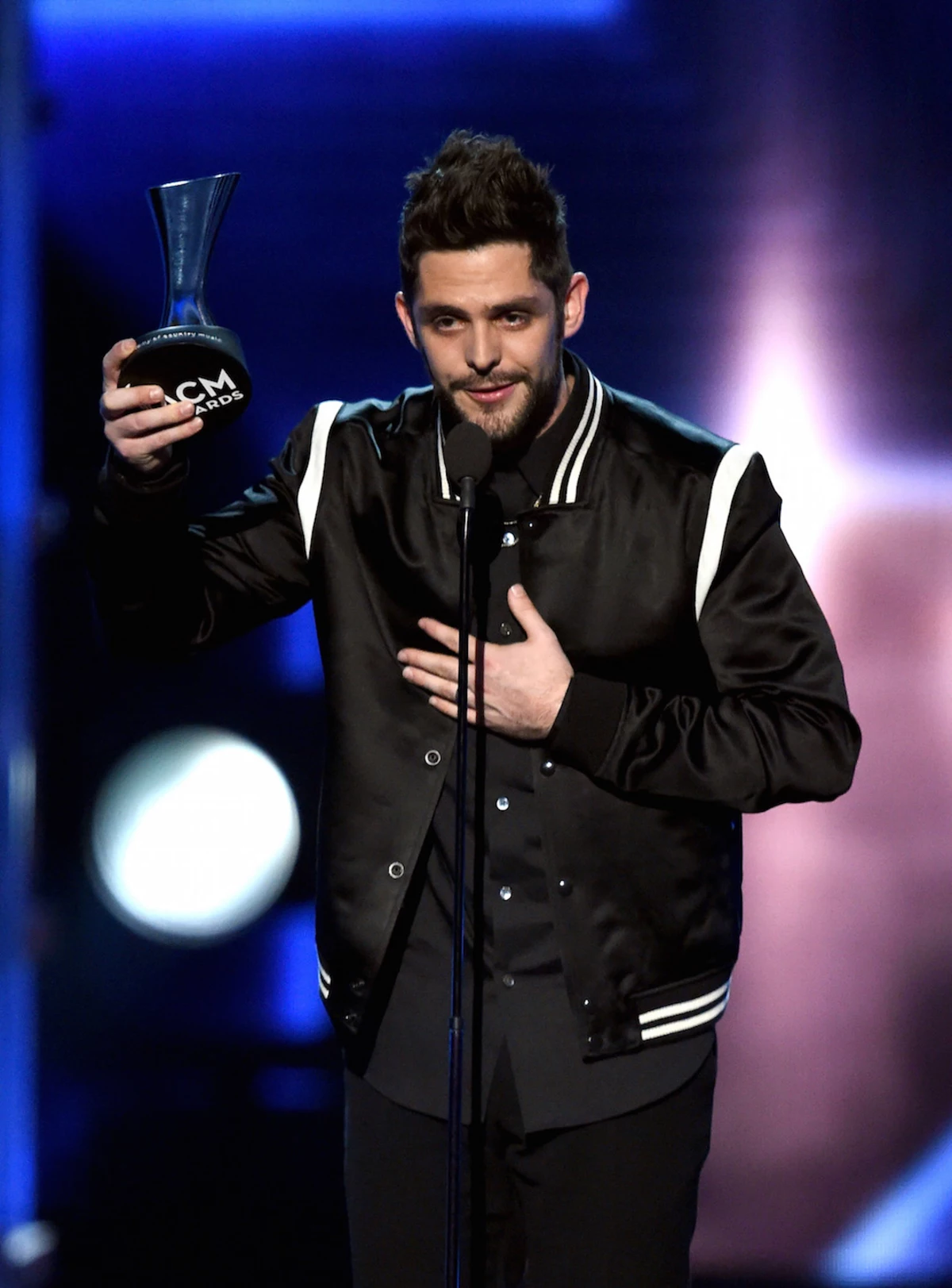 Thomas Rhett Takes Home Male Vocalist of the Year at the 2017 ACM Awards