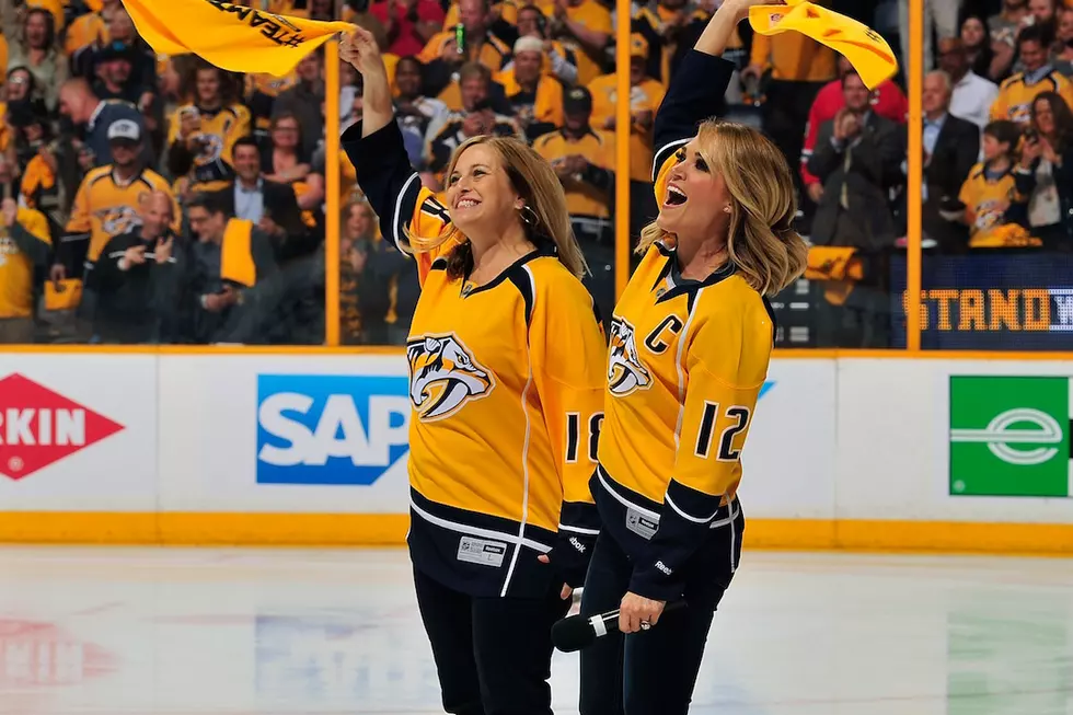 Watch Carrie Underwood Sing Along to Predators Organist’s ‘The Fighter’ Cover