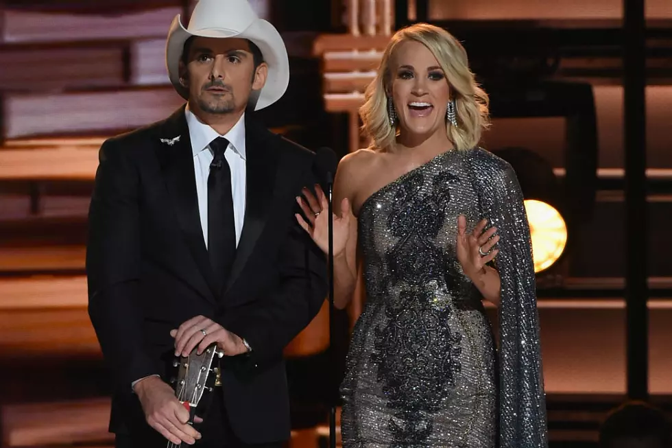 Brad Paisley and Carrie Underwood Back as 2018 CMA Awards Co-Hosts