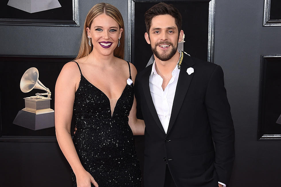 Thomas Rhett and Lauren Akins Walk the Red Carpet at the 2018 Grammy Awards [PICTURES]