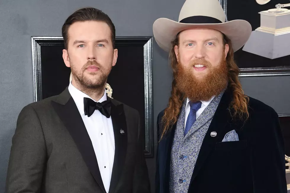 Brothers Osborne Walk the Red Carpet at the 2018 Grammys