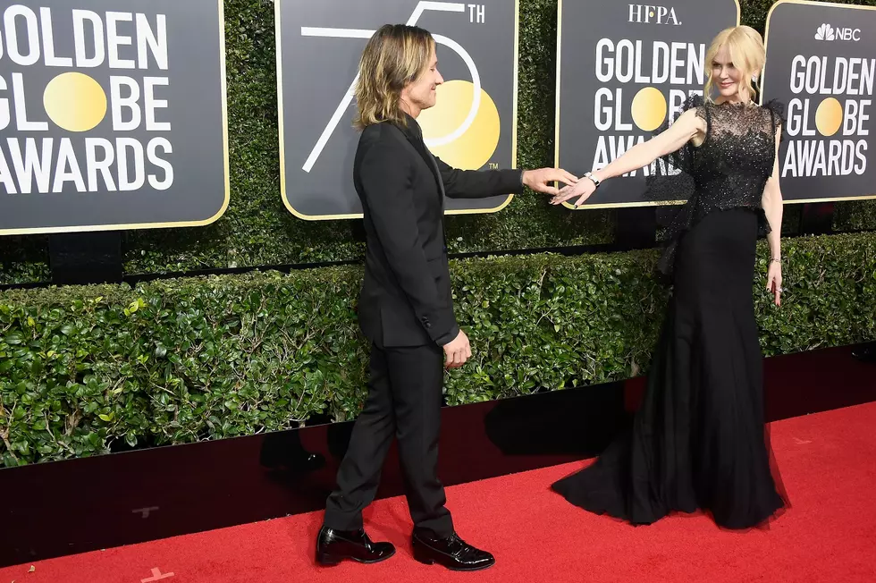 Keith Urban and Nicole Kidman Attend the 2018 Golden Globes