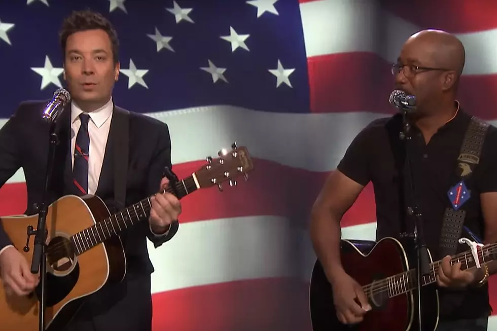 Darius Rucker and Jimmy Fallon &#8216;Only Wanna Thank the Troops&#8217; in Song [WATCH]
