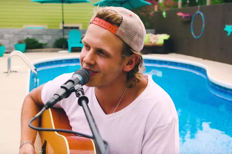 Watch Cole Bradley's Poolside 'Barefoot Blue Jean Night' Cover