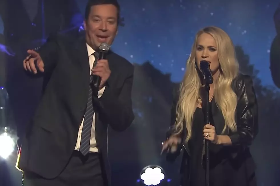 Carrie Underwood and Jimmy Fallon Team for &#8216;Islands in the Stream&#8217; [WATCH]