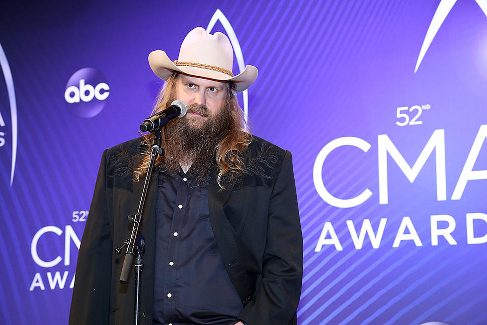 Chris Stapleton’s Awards Show Success Doesn’t Stop Him From Being Grateful for Each Win