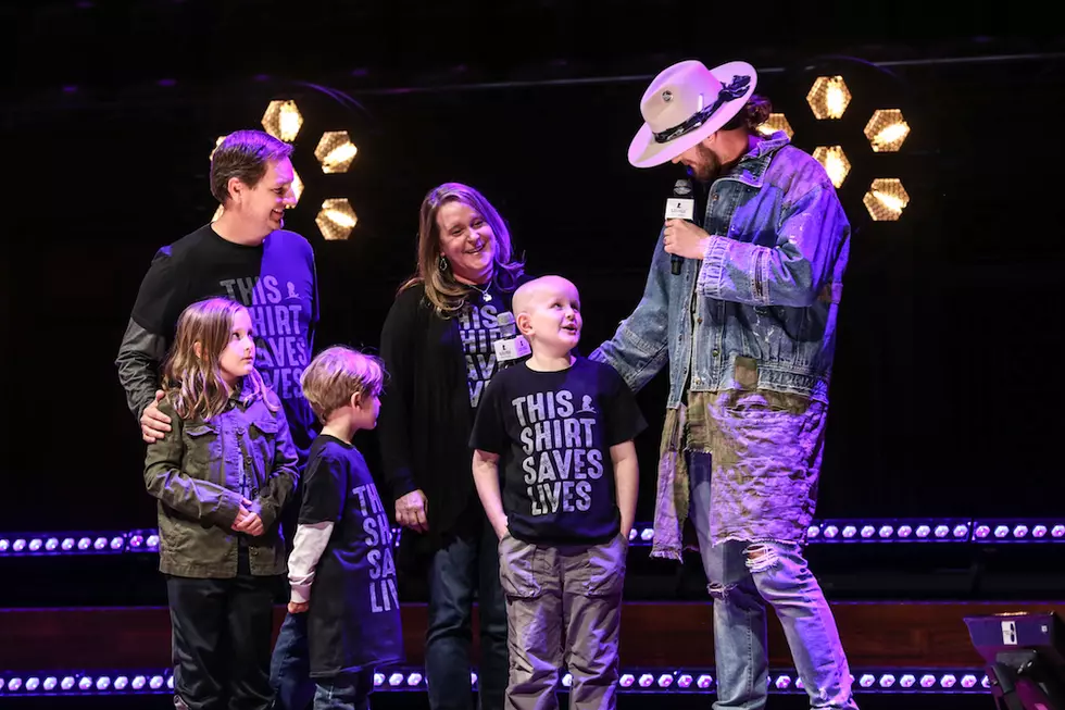 Watch Florida Georgia Line’s Brian Kelley Lead ‘No More Chemo’ Song for St. Jude Patient
