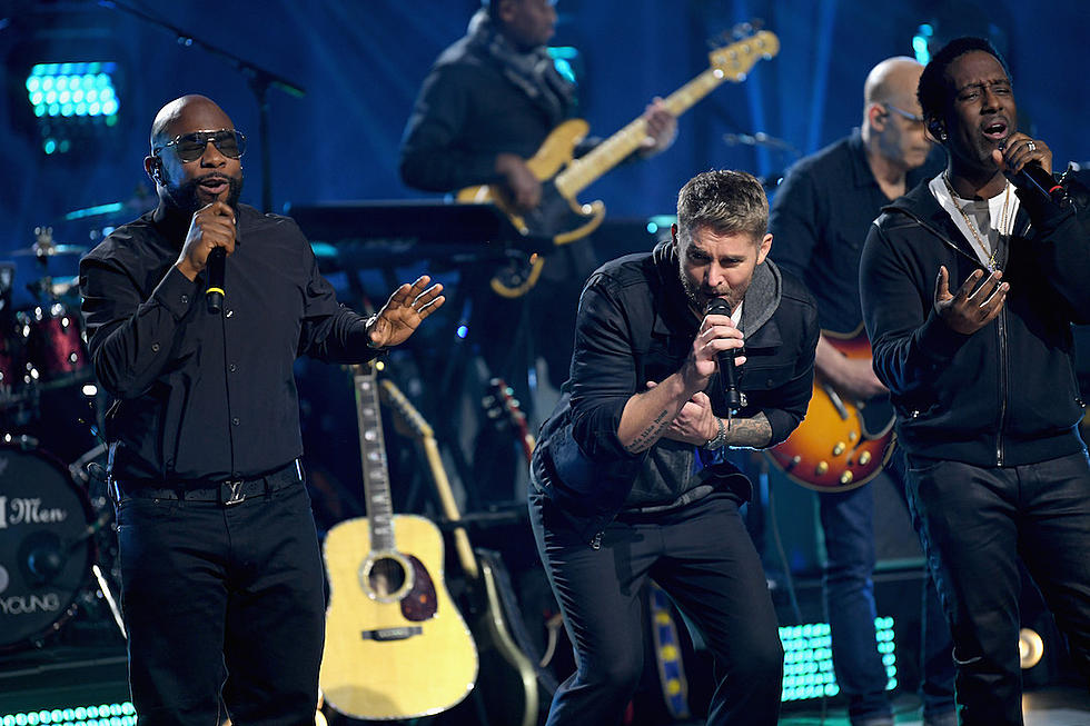 Watch Brett Young, Boyz II Men Perform 'End of the Road'