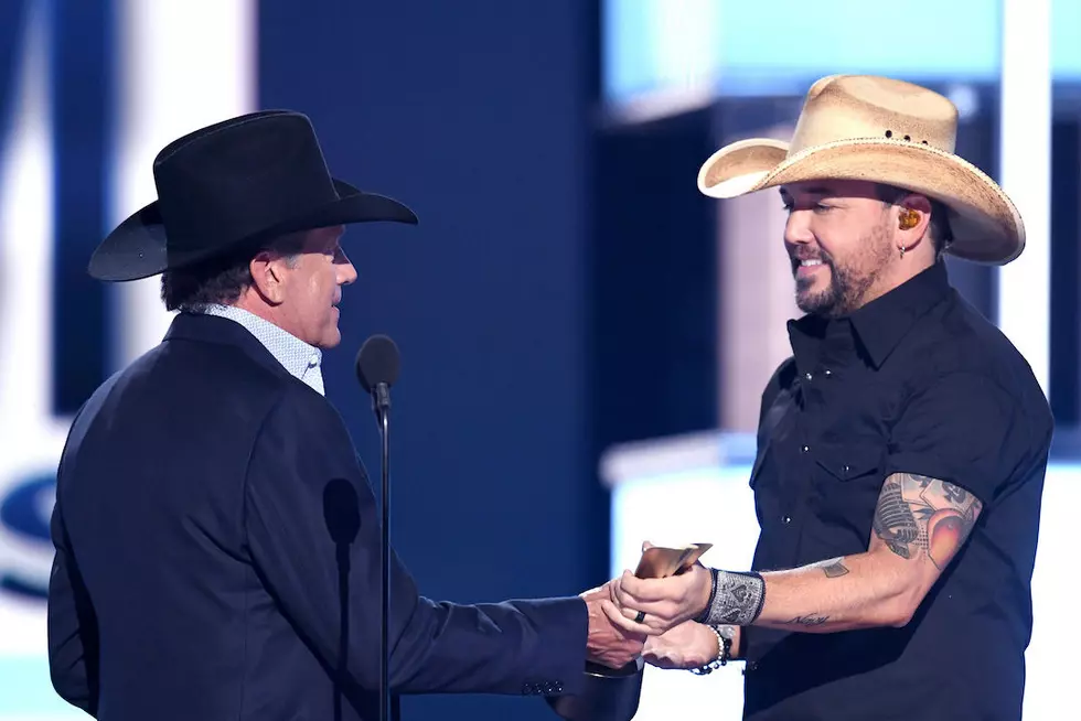 Jason Aldean: Receiving the Dick Clark Award From George Strait Was Like a &#8216;Passing of the Torch&#8217;