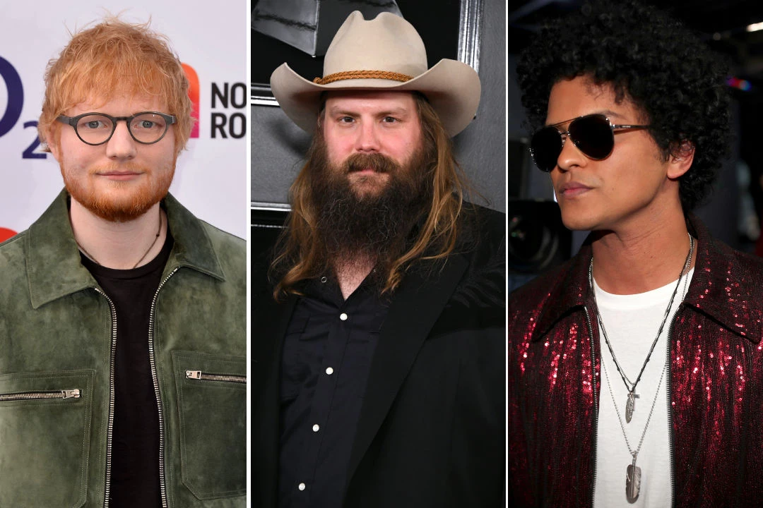 Ed Sheeran, Bruno Mars + Chris Stapleton's 'Blow' + 3 More Videos