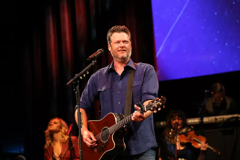 Watch Blake Shelton + 'Voice' Coaches' Acoustic 'More Than Words'