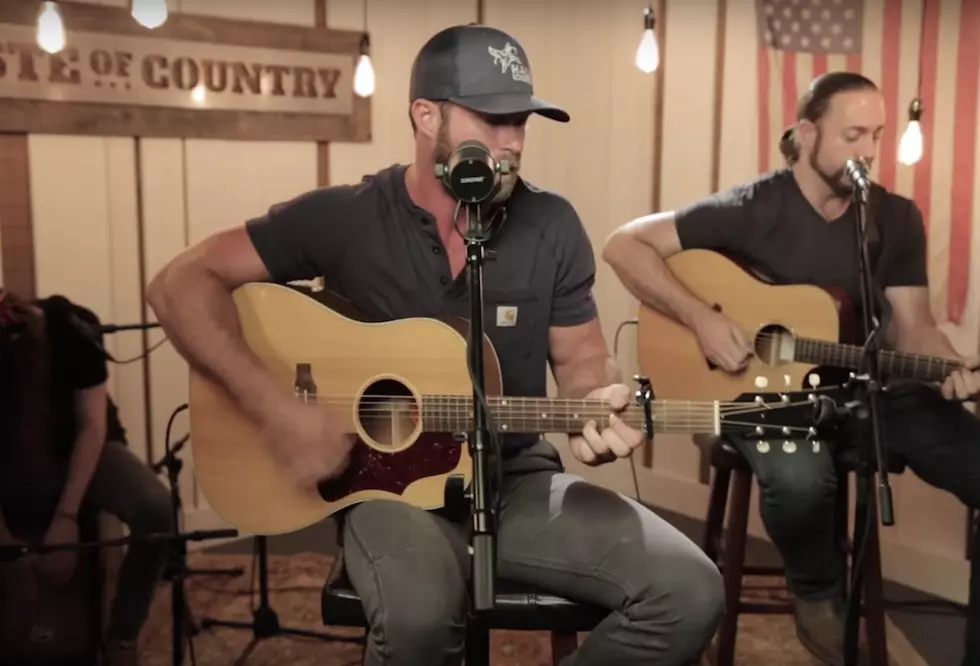 Riley Green Delivers Wrenching Acoustic ‘Cold Beer With Your Name on It’ Cover [WATCH]