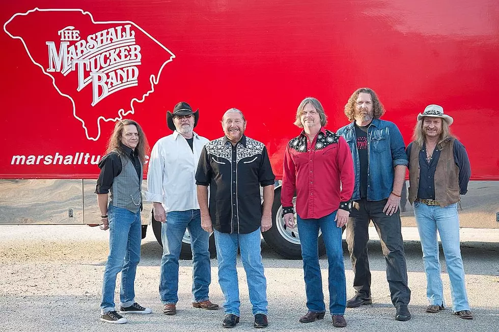 The Marshall Tucker Band Surprises Daniels' Wife Hazel and Son Charlie Jr.  with Plaque Commemorating One Billion Streams