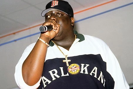 Notorious BIG in Karl Kani