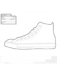 'The Sneaker Coloring Book'