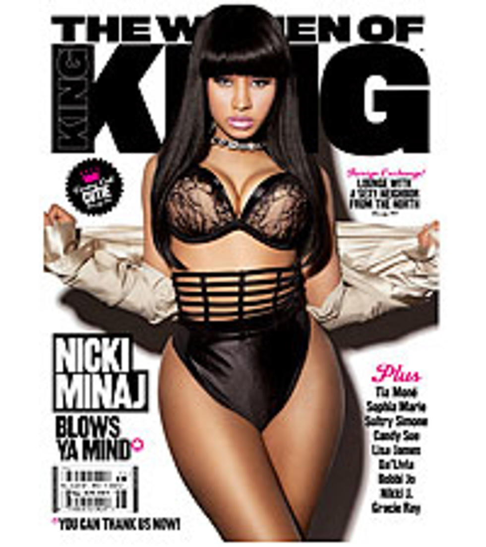 Nicki Minaj Graces Cover of KING Magazine