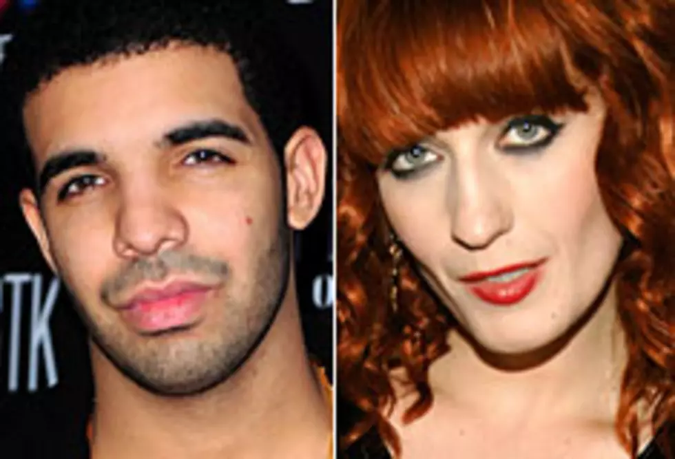 Drake Performs and Records With Florence and the Machine