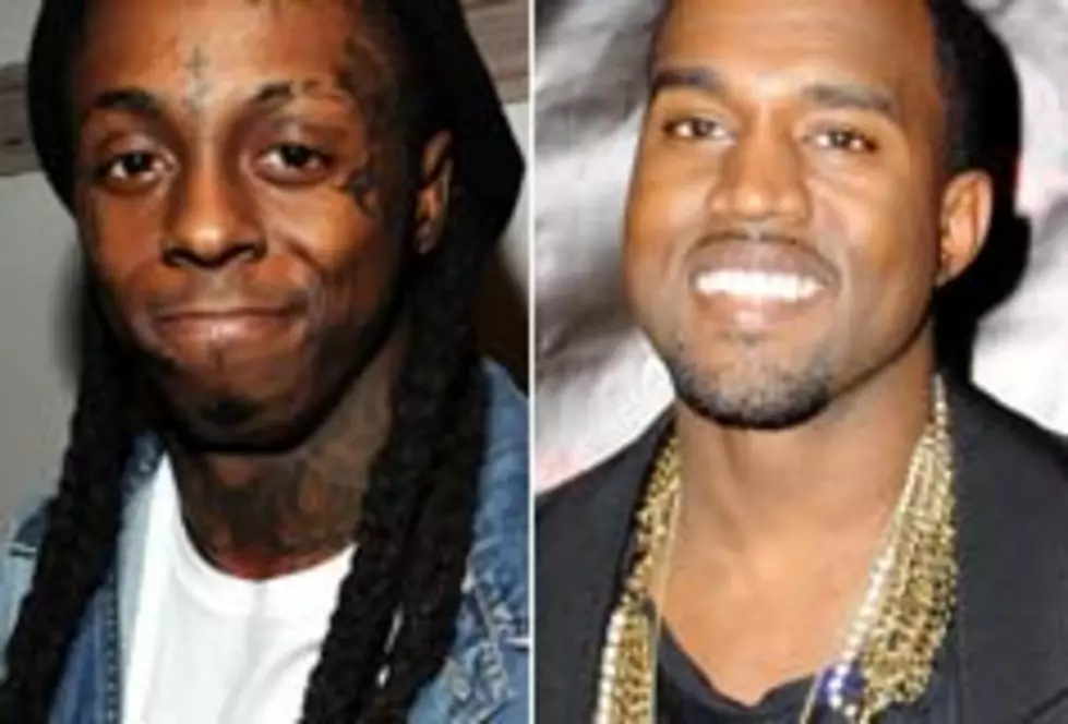 Kanye West and Lil Wayne Recording Together