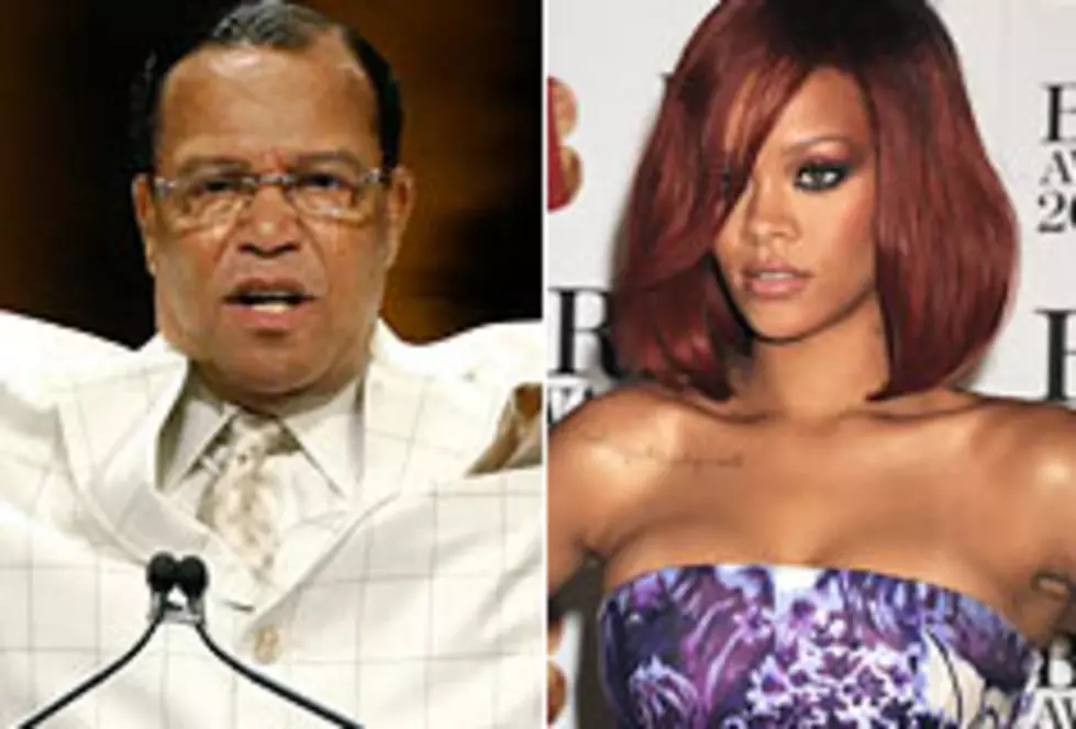 Louis Farrakhan Blasts Rihanna, Calls Her Music &#8216;Swine&#8217;