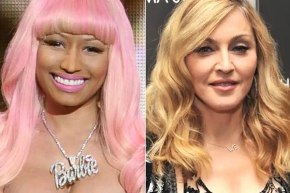 Nicki Minaj: Madonna Kissed Rapper on Set of New Video
