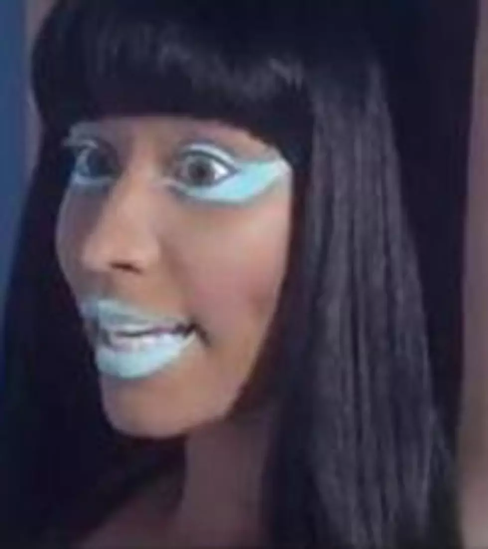 Nicki Minaj ‘Stupid H–‘ Video Debuts, Leg Hits Weird Height