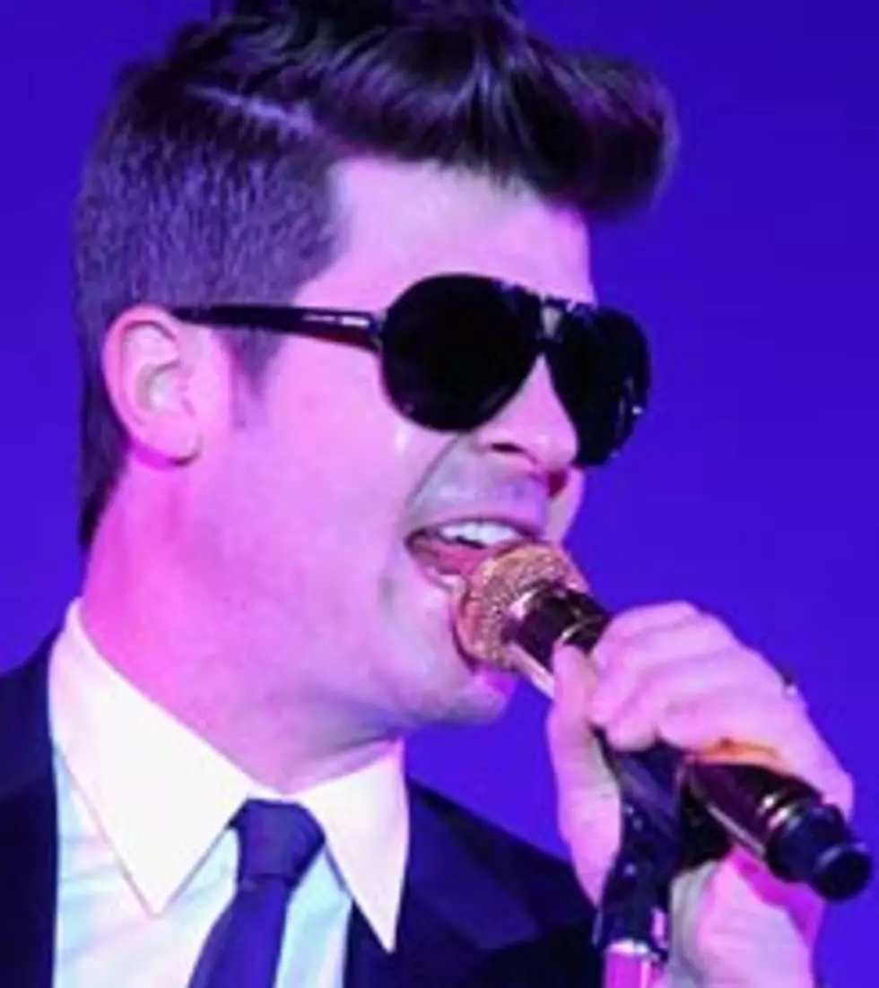 Robin Thicke Arrested for Marijuana Possession in New York City