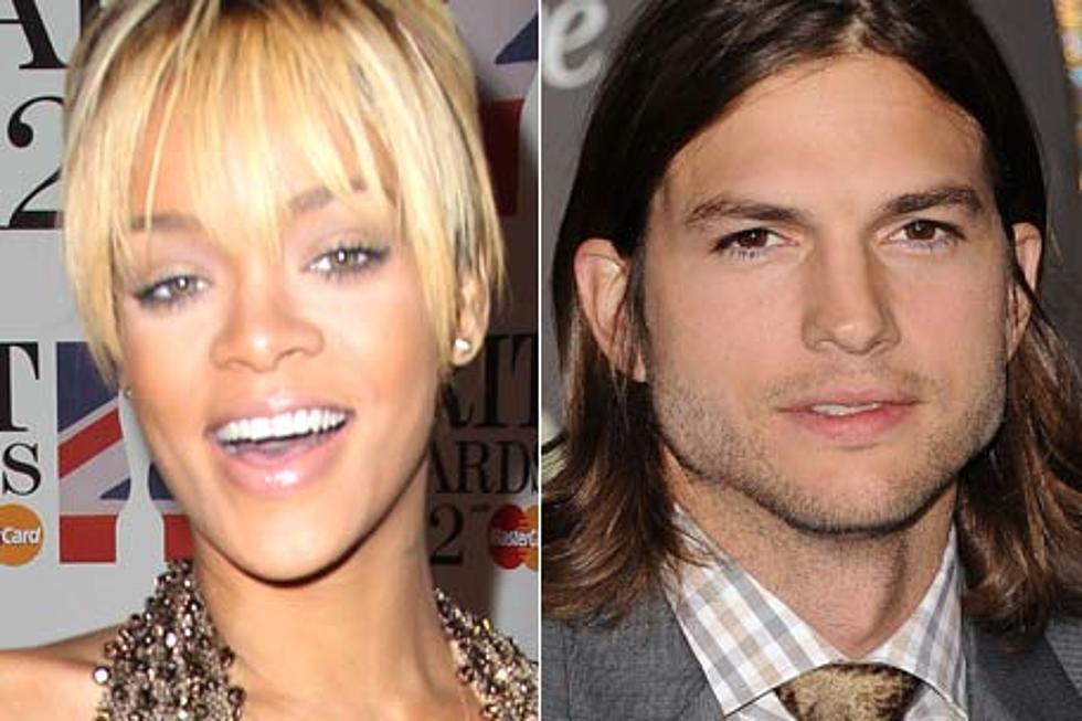 Rihanna, Ashton Kutcher Hook-Up: Singer Has Late Night Rendezvous With Actor