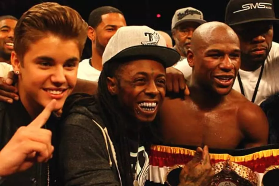 50 Cent, Floyd Mayweather: Rapper Joins Lil Wayne &amp; Justin Bieber in Celebrating Boxer&#8217;s Win