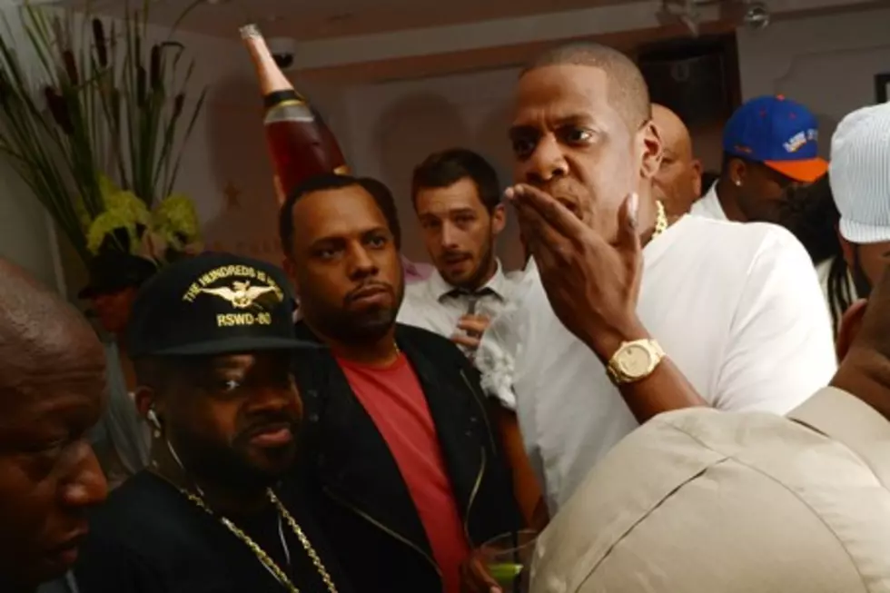 Jay-Z &#8216;Shocked&#8217; at Nas&#8217; &#8216;Life Is Good&#8217; Album Release Party &#8212; Caption This Photo