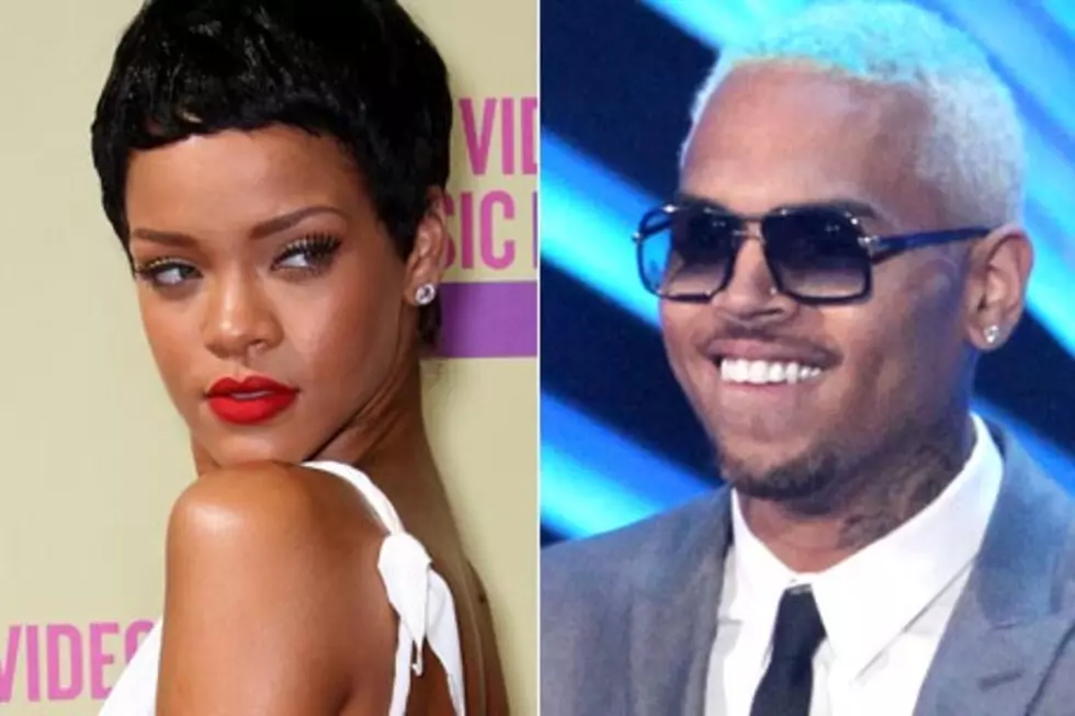 Rihanna, Chris Brown Kiss at 2012 MTV VMAs — Video