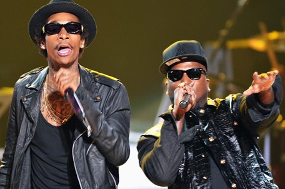 Wiz Khalifa, BET Hip Hop Awards 2012: Rapper Brings Out Young Jeezy, Juicy J &#8212; Video