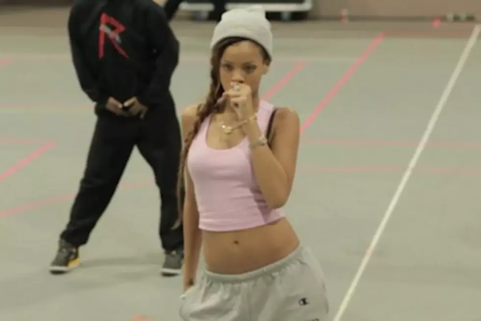 Rihanna, ‘Diamonds’ Tour Rehearsal: Watch the Sexy Singer Dance