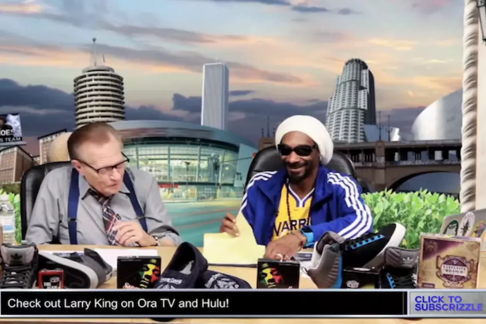 Snoop Lion Teaches Larry King How to Rap
