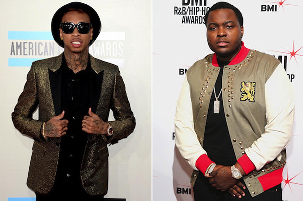 Tyga and Sean Kingston Distribute Hot Meals for Thanksgiving