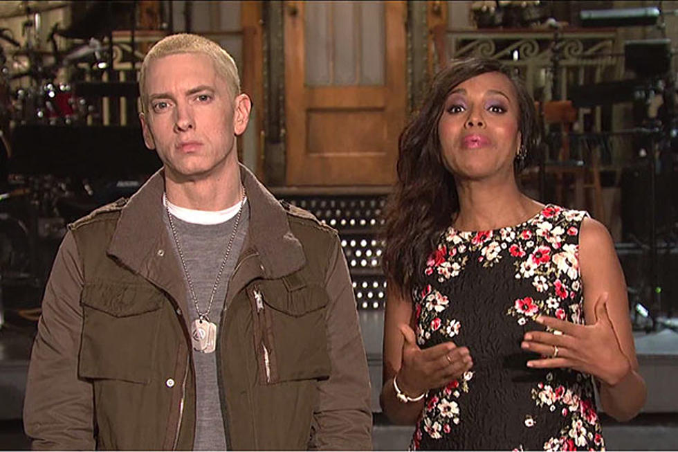 Eminem Is Super Serious in &#8216;Saturday Night Live&#8217; Promo, Covers Billboard Magazine